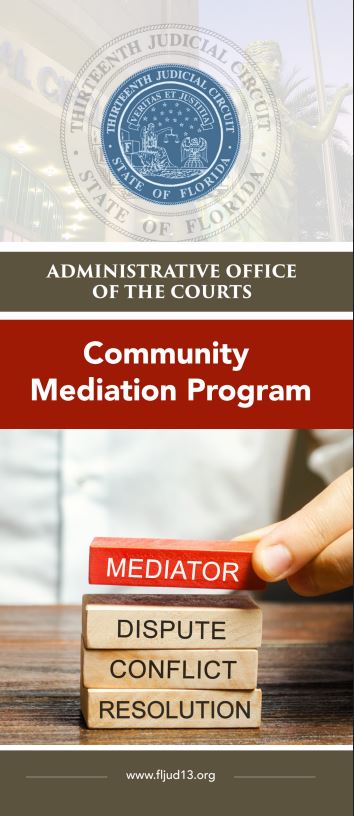 Community Mediation Program Brochure